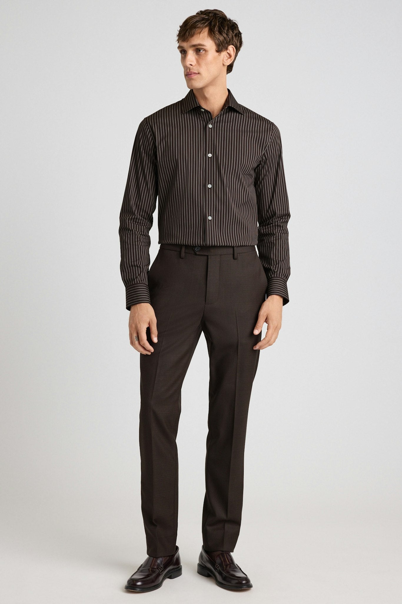 Men’s Wool Dress Pants – 4-Season Stretch Comfort