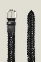 Leather Braided Belt