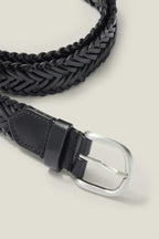 Leather Braided Belt
