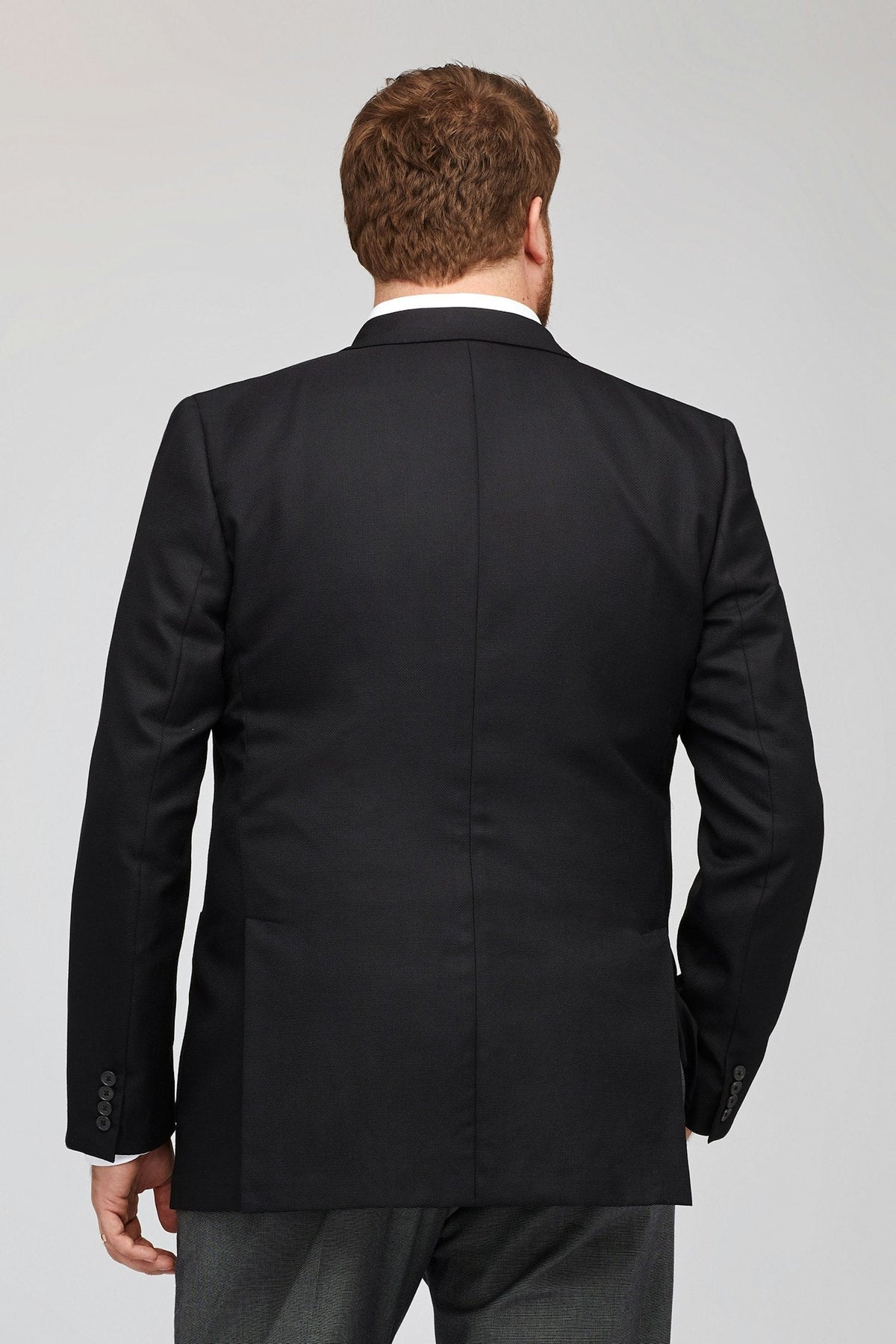 Unconstructed Italian Wool Blazer Extended Sizes