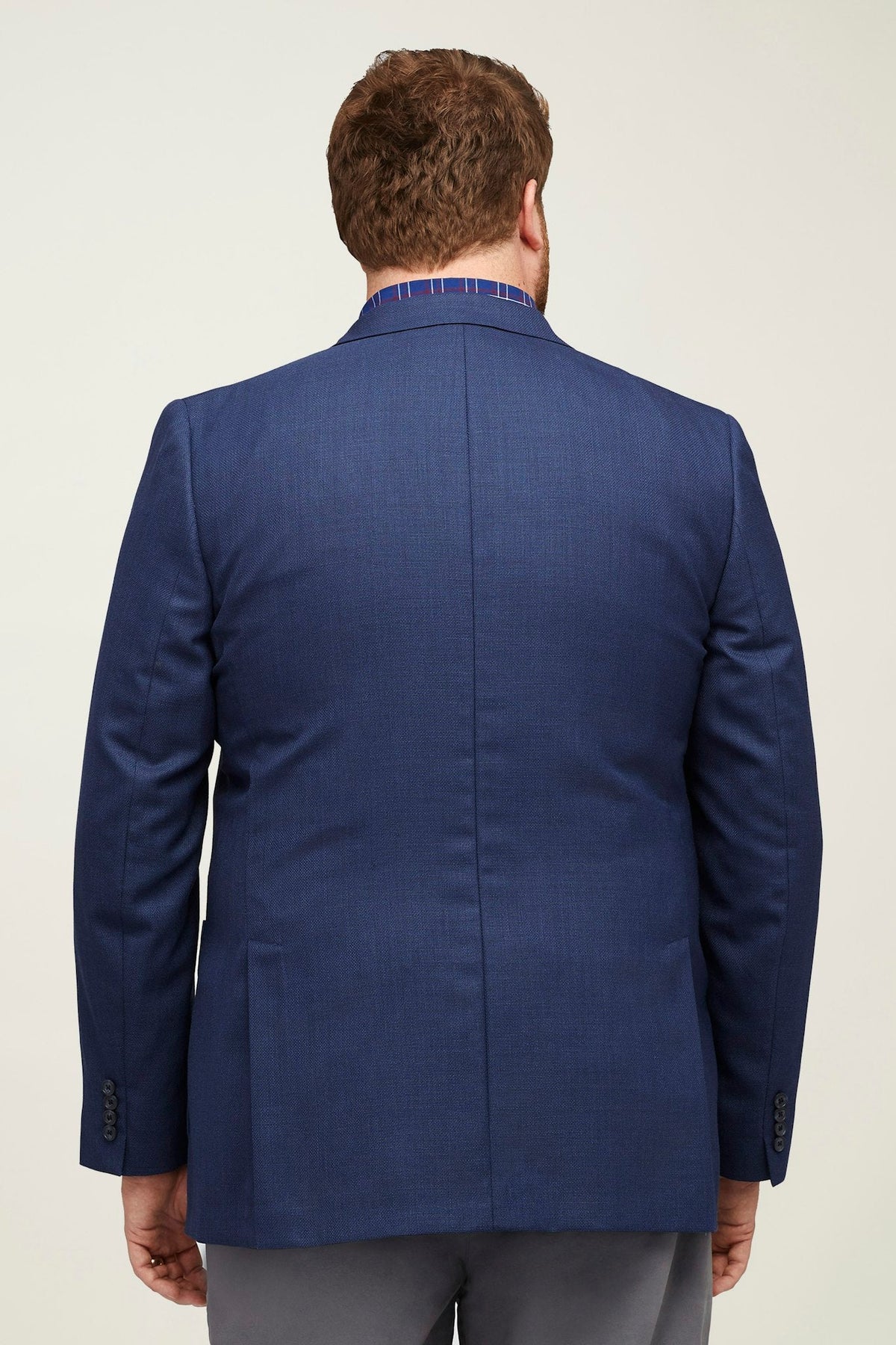 Unconstructed Italian Wool Blazer Extended Sizes