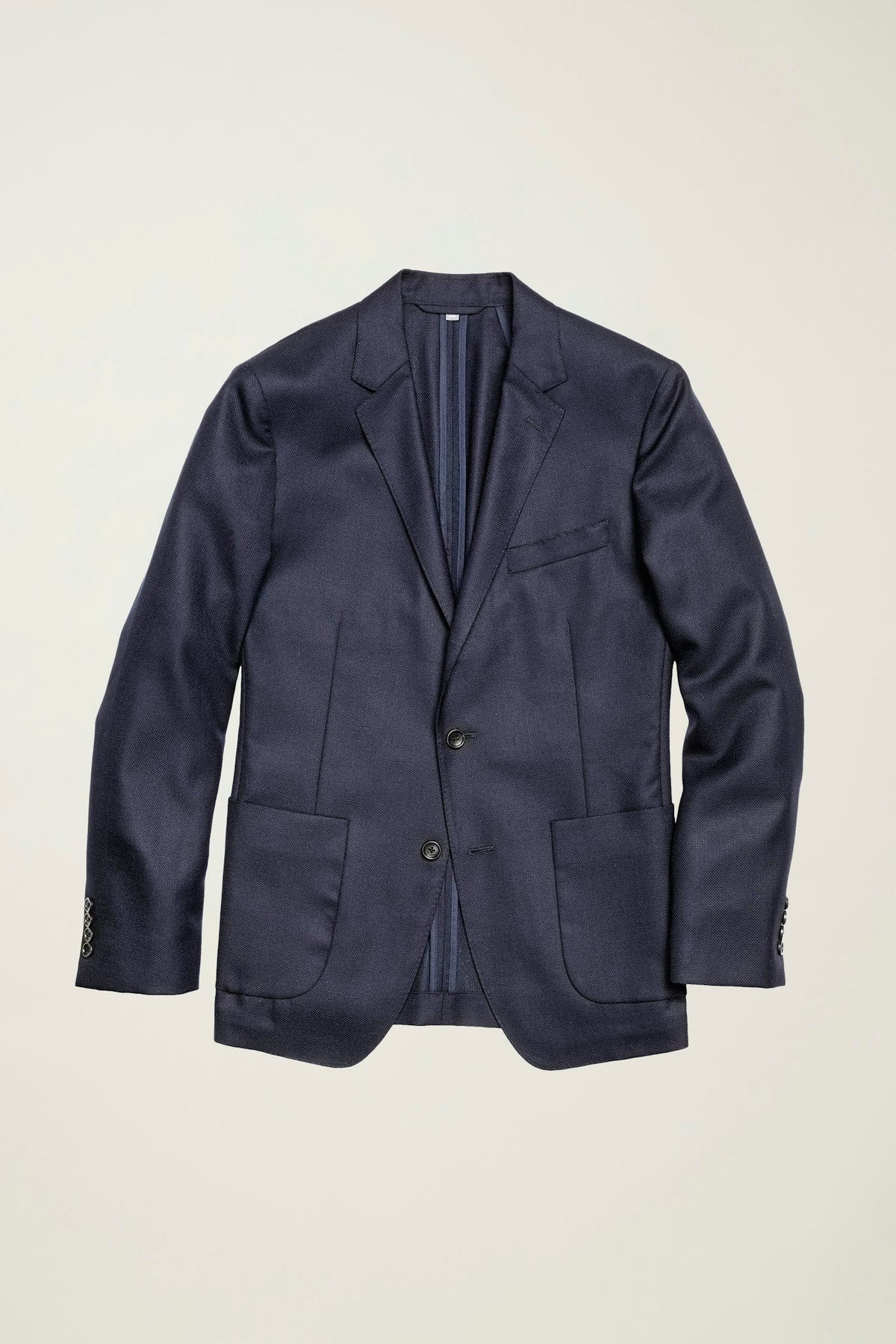 Unconstructed Italian Wool Blazer Extended Sizes