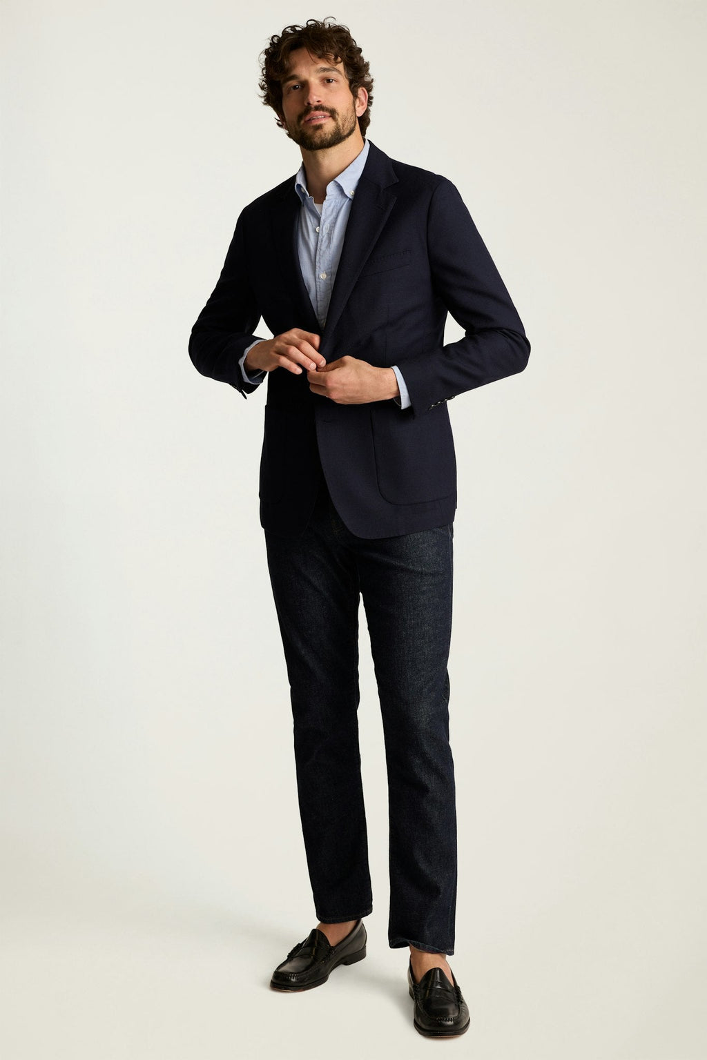 Jetsetter Unconstructed Italian Wool Blazer