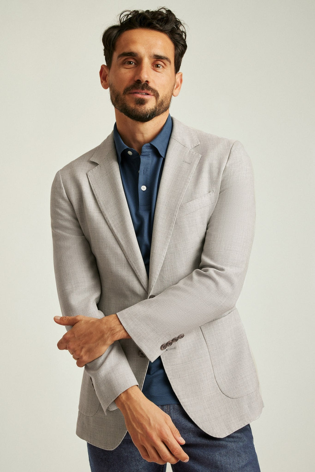 Jetsetter Unconstructed Italian Wool Blazer