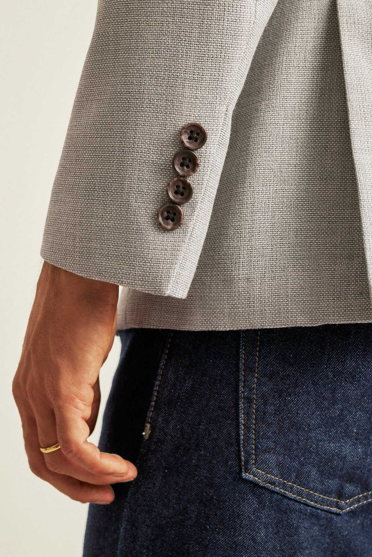 Jetsetter Unconstructed Italian Wool Blazer