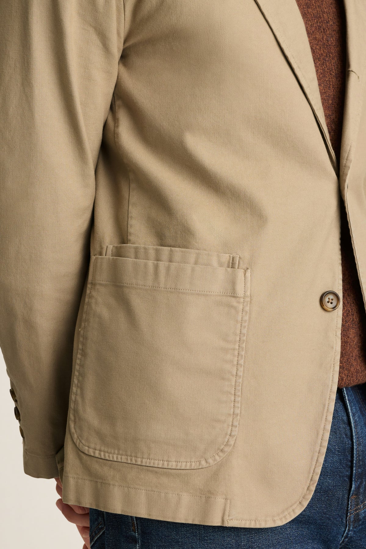 Jetsetter Washed Cotton Blazer