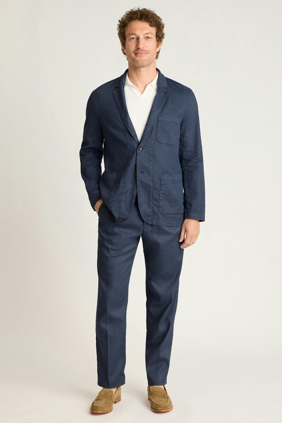 Coastal Linen Blazer