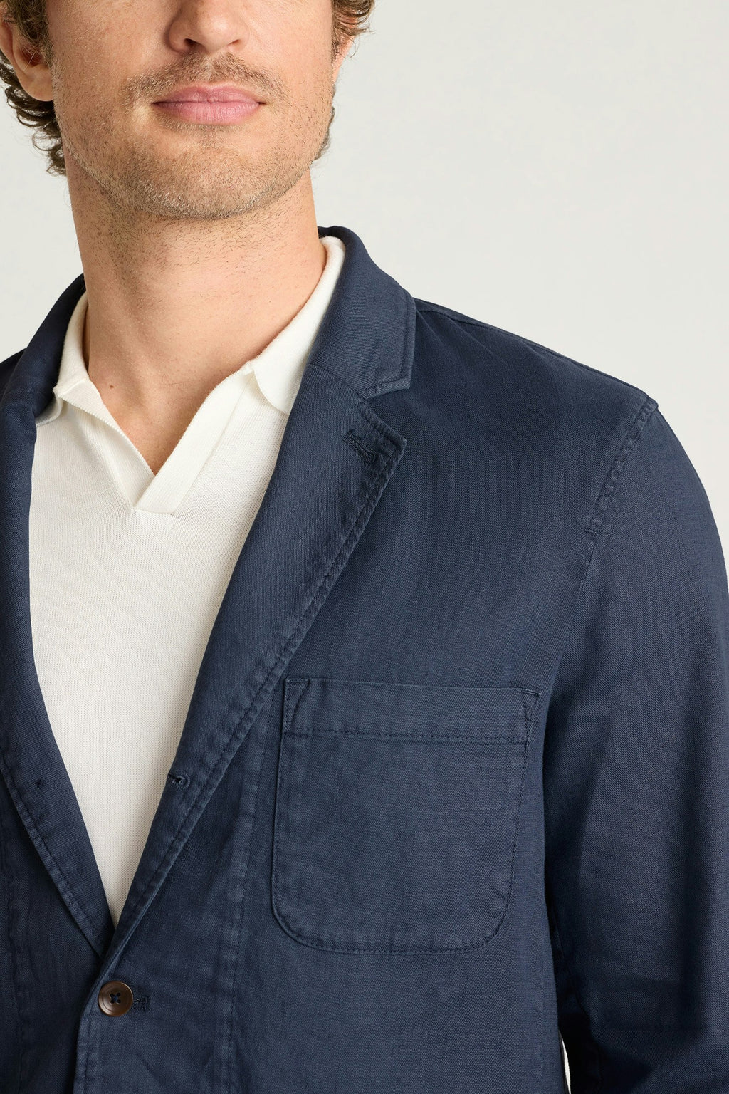 Coastal Linen Blazer