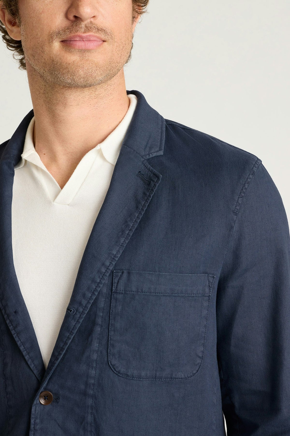 Coastal Linen Blazer