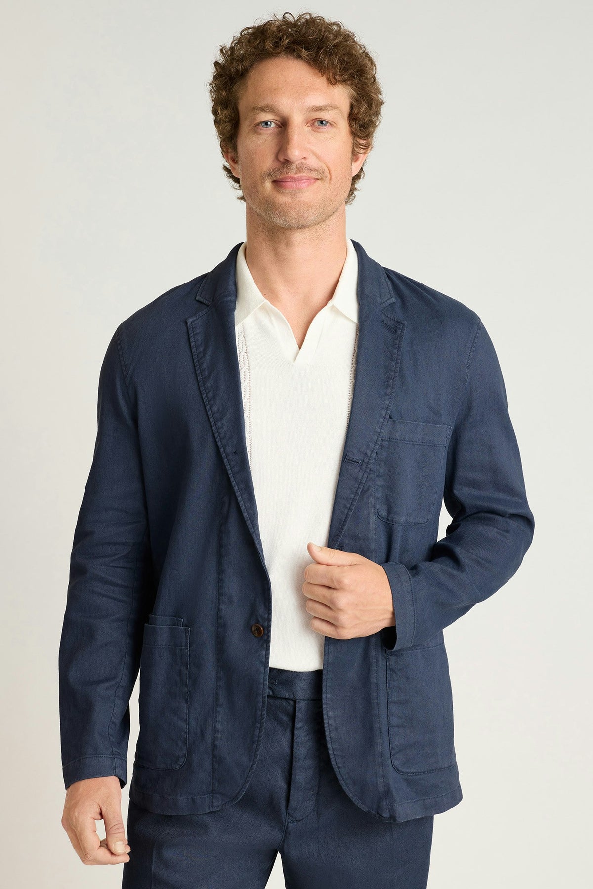 Coastal Linen Blazer
