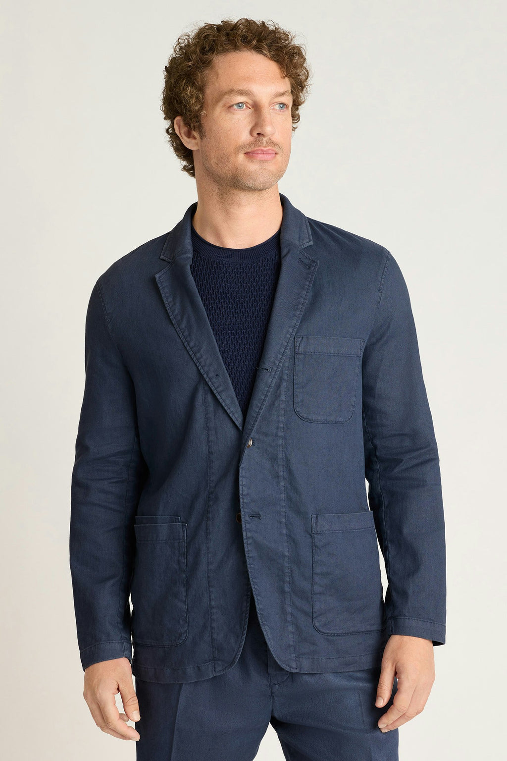 Coastal Linen Blazer