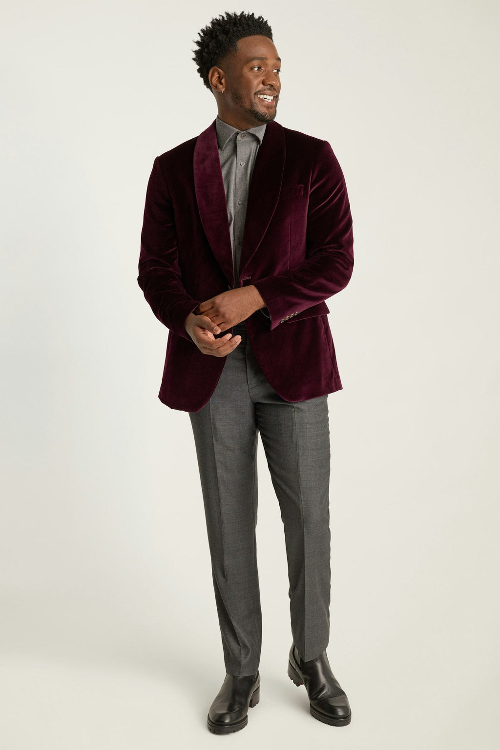 Jetsetter Italian Velvet Blazer