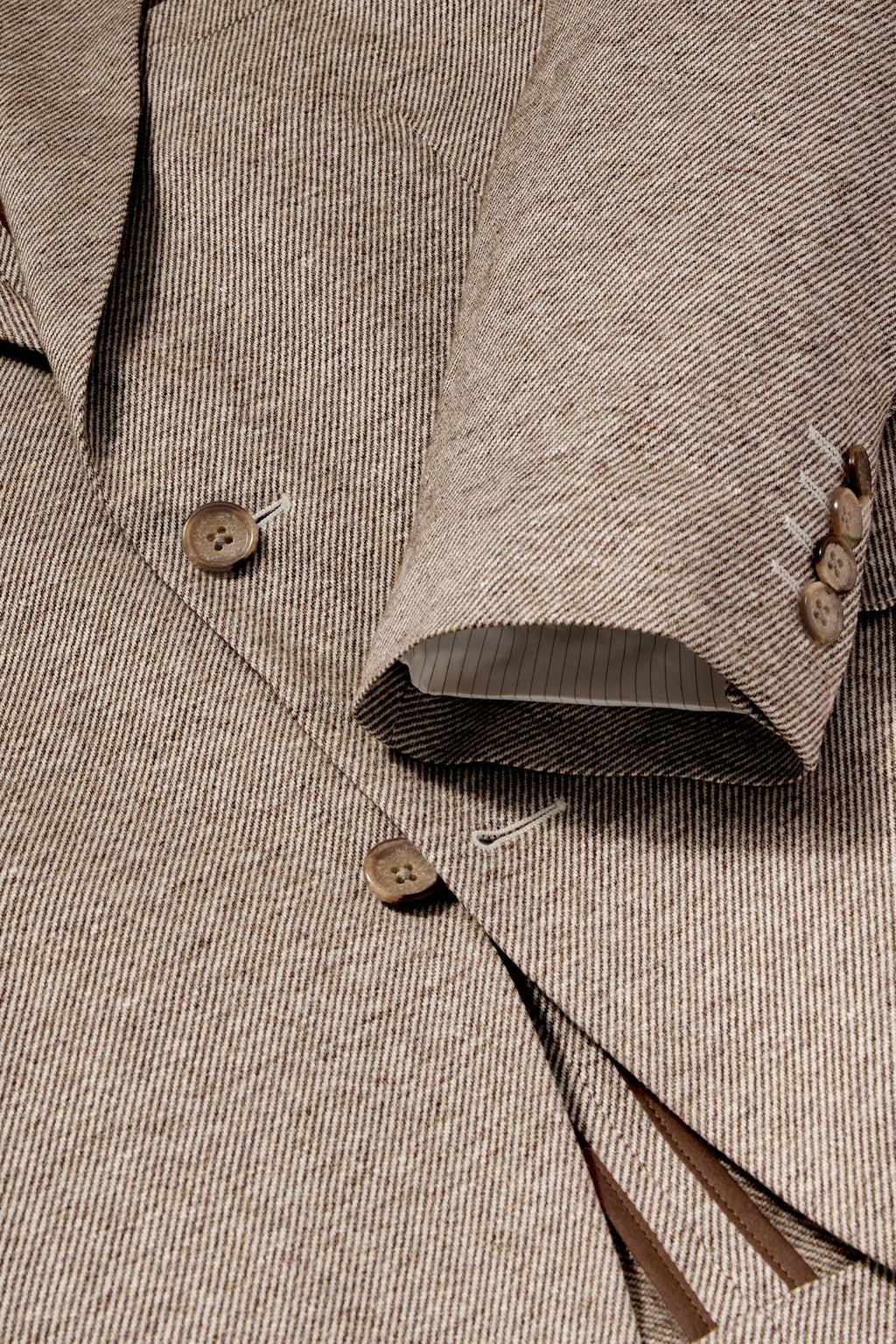 Italian Linen Blend Knit Blazer