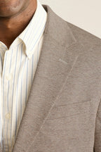 Italian Linen Blend Knit Blazer