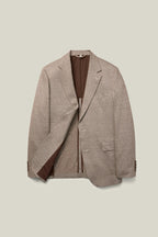 Italian Linen Blend Knit Blazer