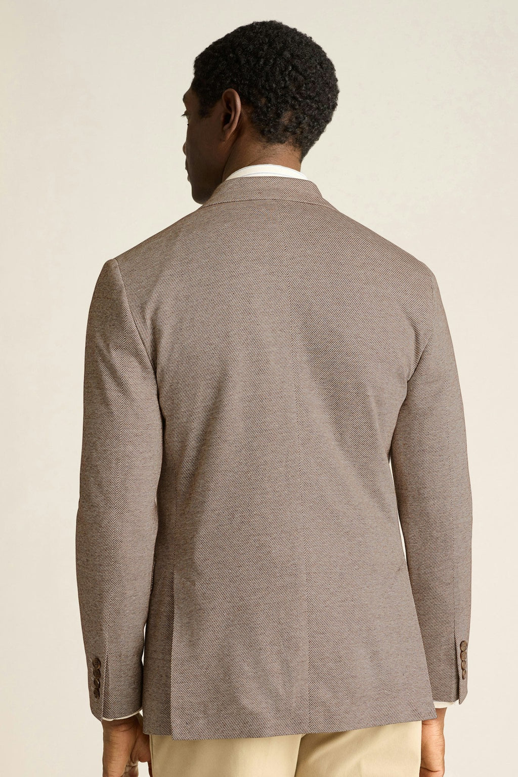 Italian Linen Blend Knit Blazer