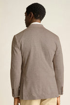 Italian Linen Blend Knit Blazer