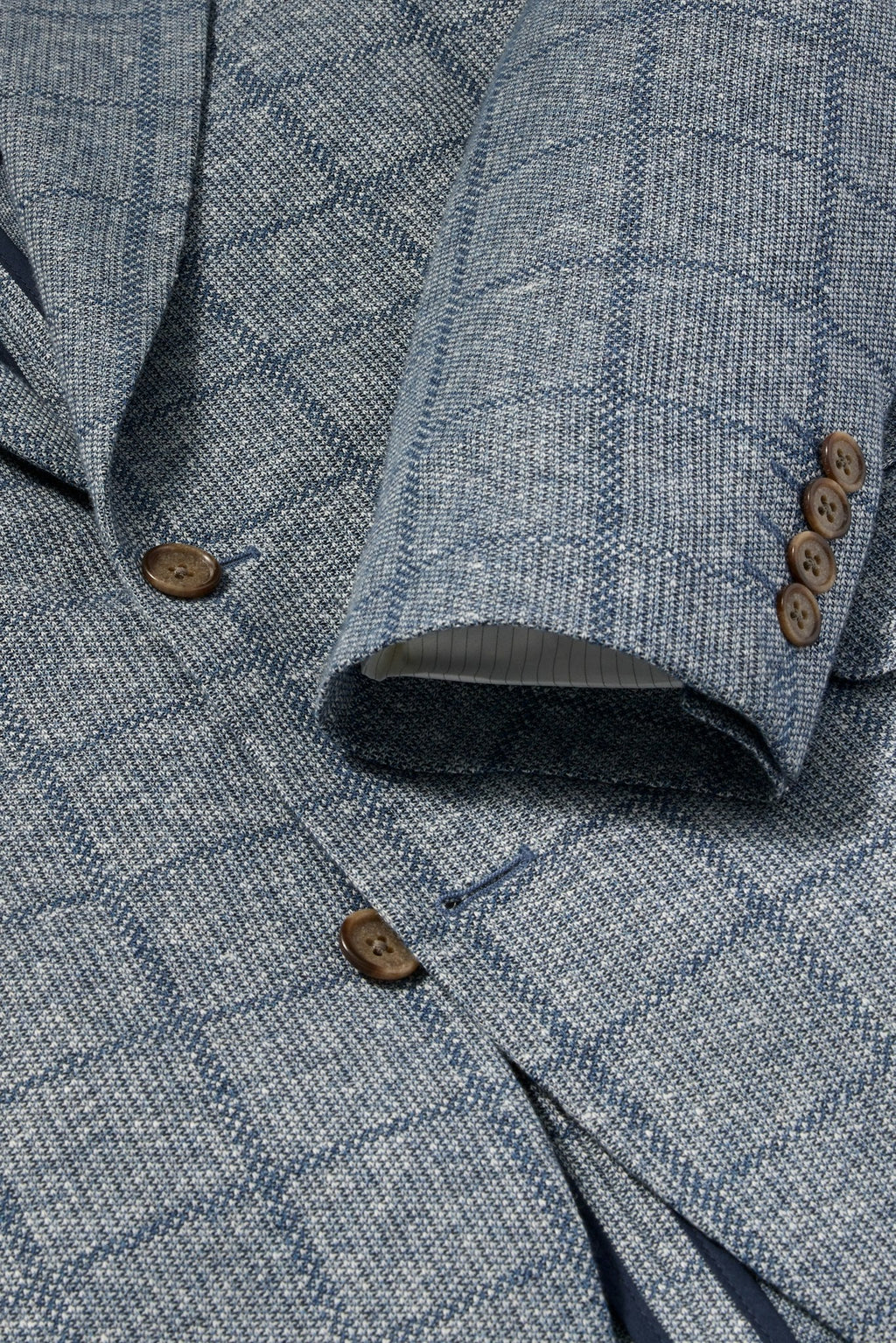 Italian Linen Blend Knit Blazer