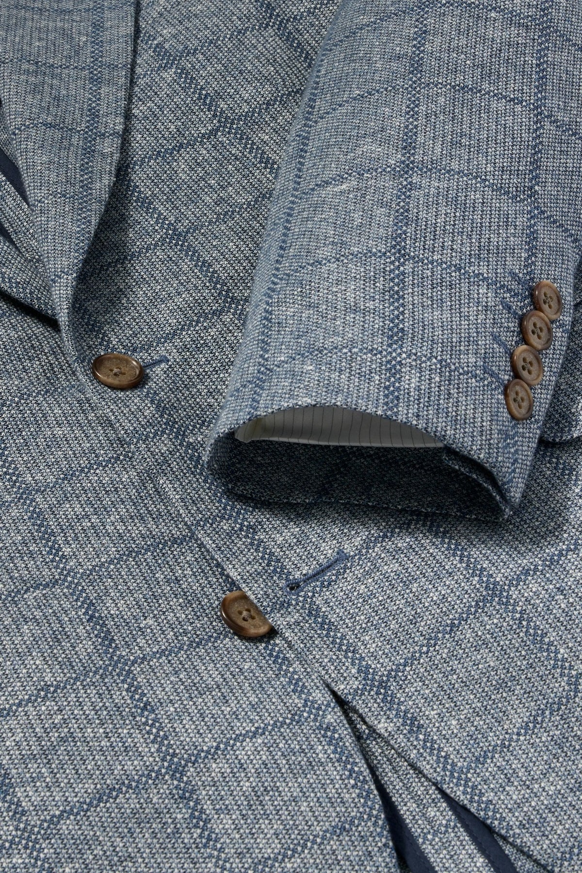 Italian Linen Blend Knit Blazer