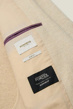 Italian Linen Blend Knit Blazer
