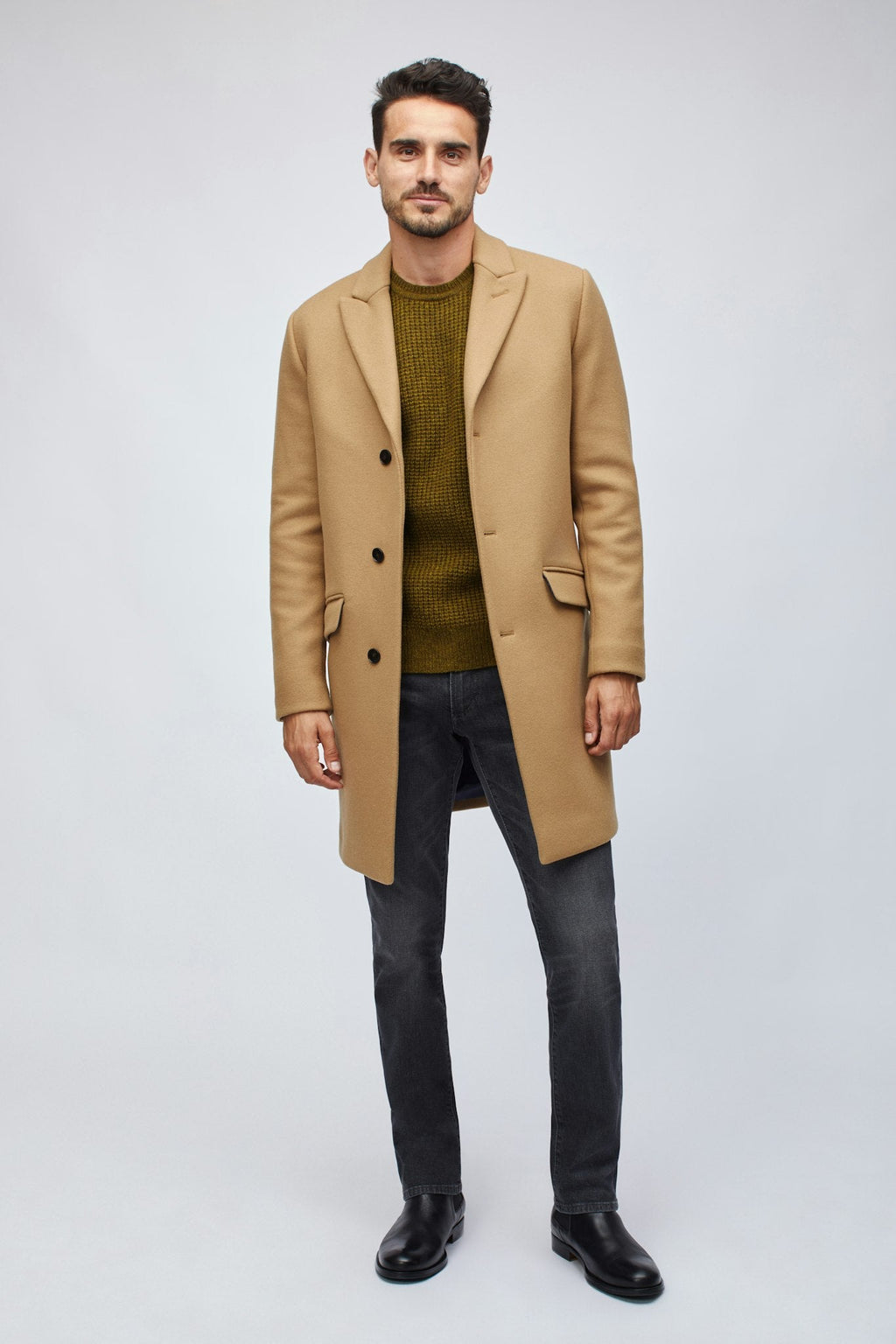 The Stretch Italian Wool Topcoat