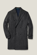 Italian Wool Double Breasted Overcoat