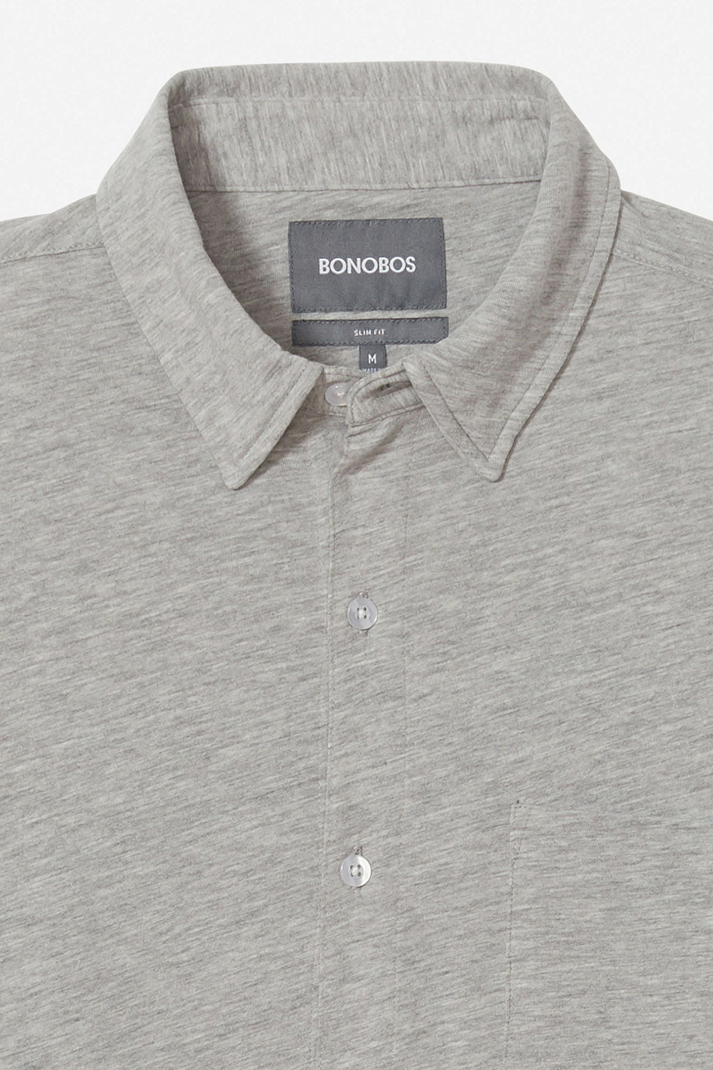 Knit Button-Down