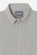 Knit Button-Down