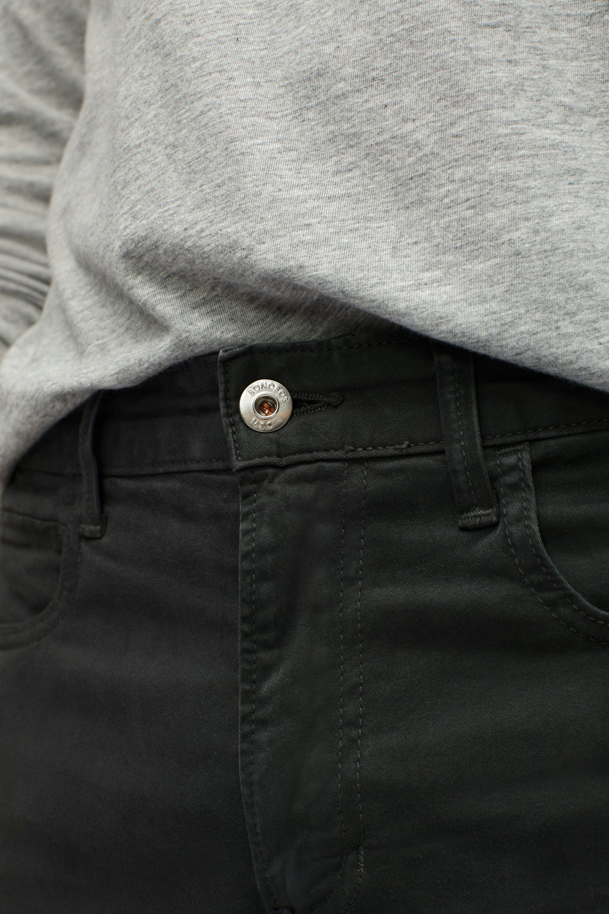 Italian Textured 5-Pocket Pants