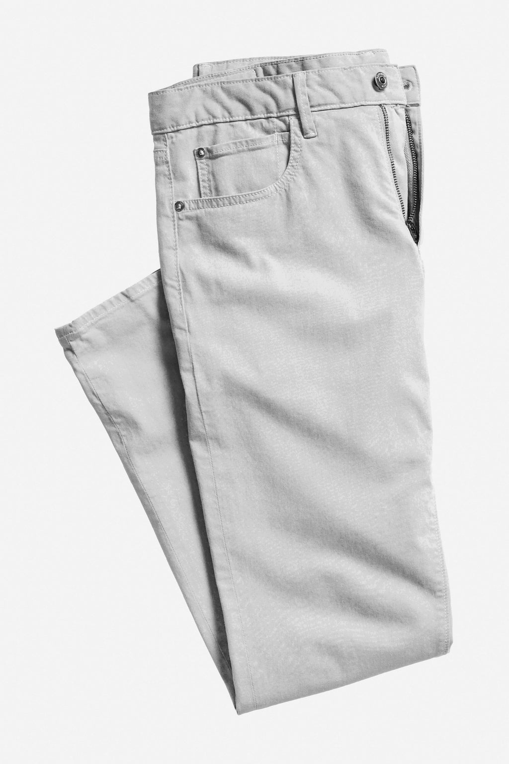 Italian Textured 5-Pocket Pants