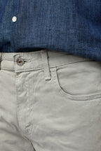 Italian Textured 5-Pocket Pants