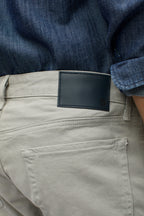 Italian Textured 5-Pocket Pants