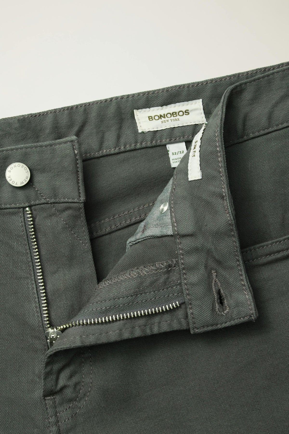 Travel Jeans - Slim Taper Fit - greensville gray
