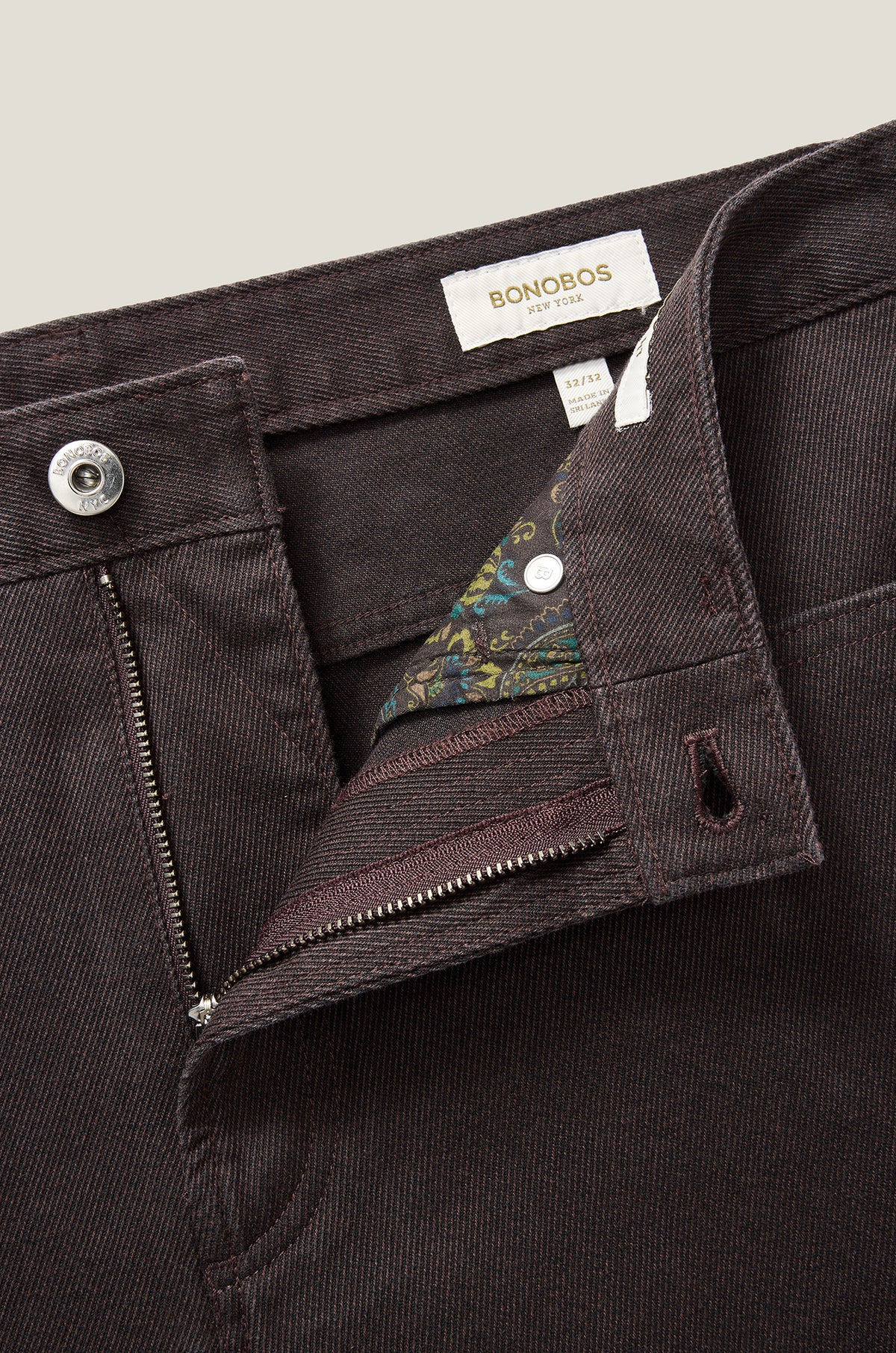 Ridgewood Textured 5-Pocket Pant