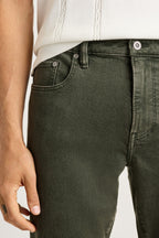 Gramercy Jean - dark green vintage wash
