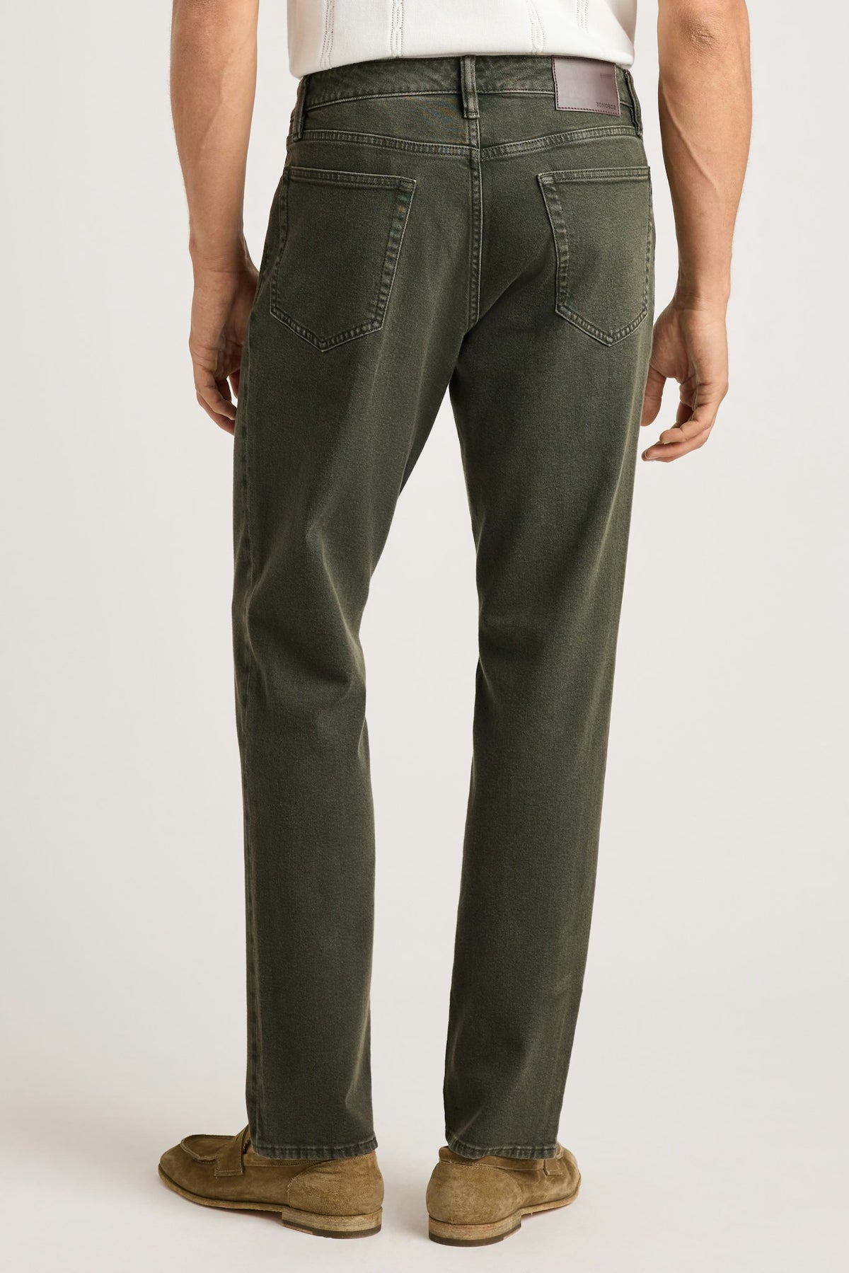 Gramercy Jean - dark green vintage wash