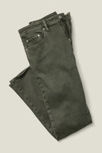 Gramercy Jean - dark green vintage wash