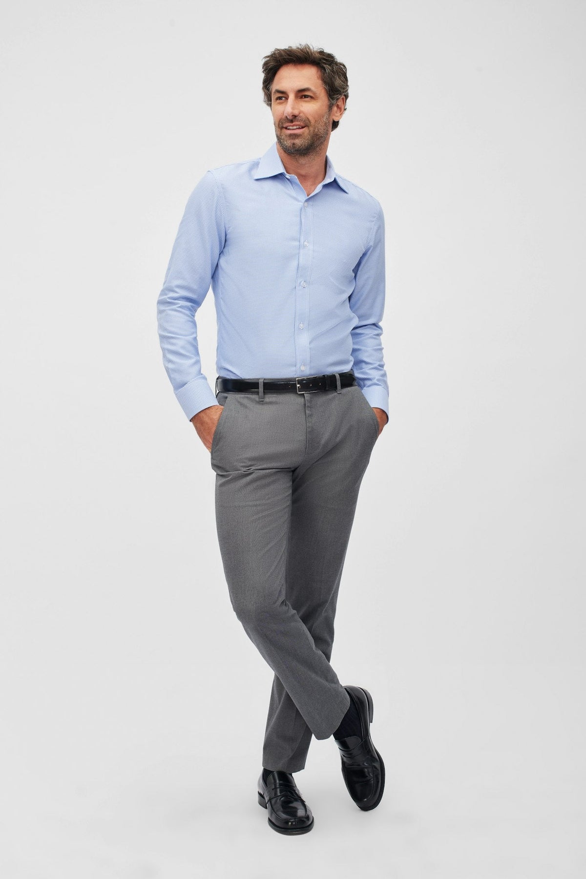 Daily Grind Wrinkle Free Dress Shirt