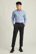 Jetsetter Stretch Dress Shirt - solid light blue