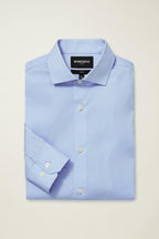 Jetsetter Stretch Dress Shirt - solid light blue