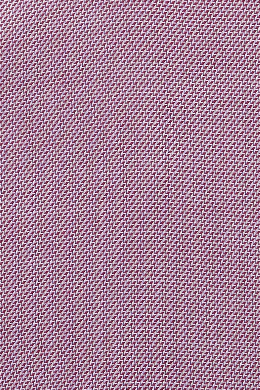 Swiss Performance Dress Shirt - textured burgundy