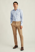 Jetsetter Stretch Dress Shirt - blue myrtle check