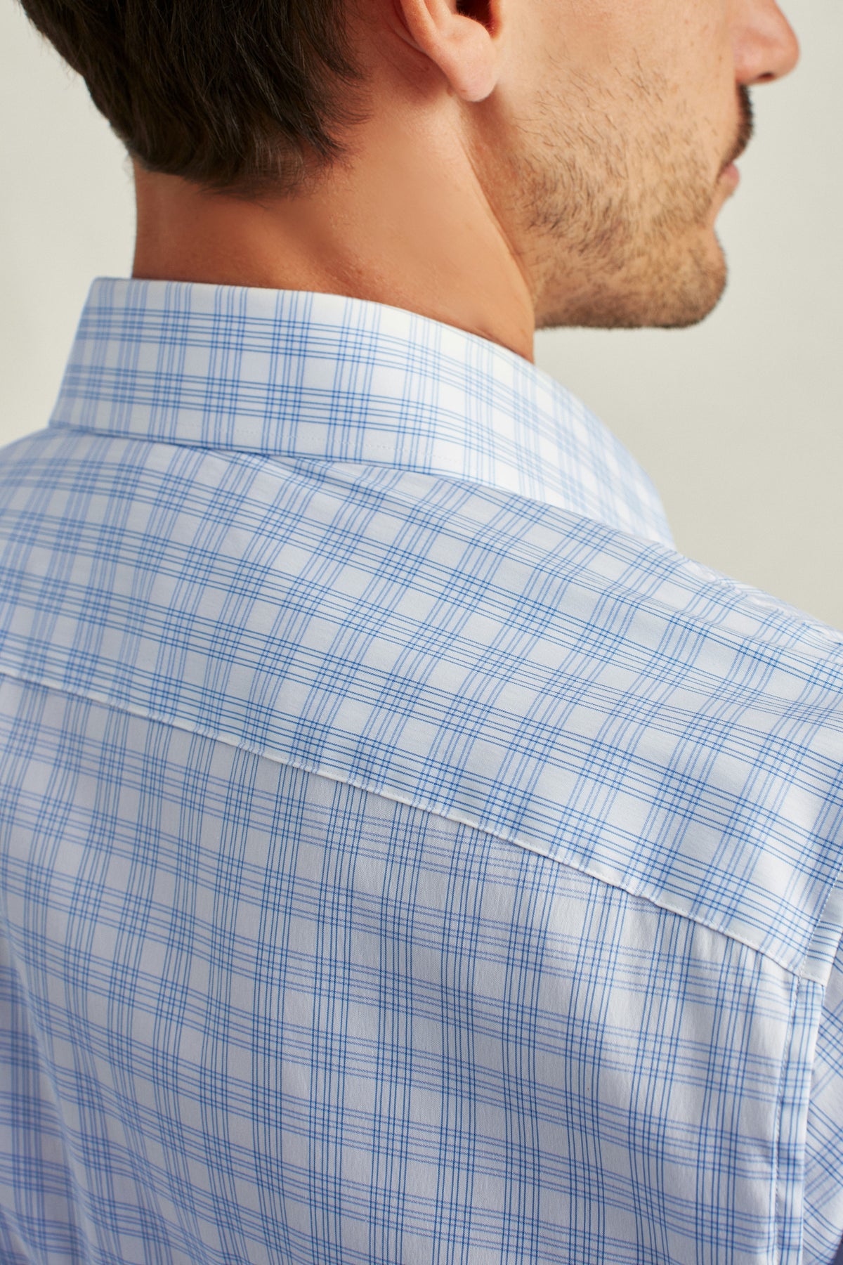 Jetsetter Stretch Dress Shirt - blue myrtle check