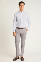 Jetsetter Stretch Dress Shirt - beige sand shells