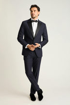 Empire Stretch Tuxedo Shirt - white
