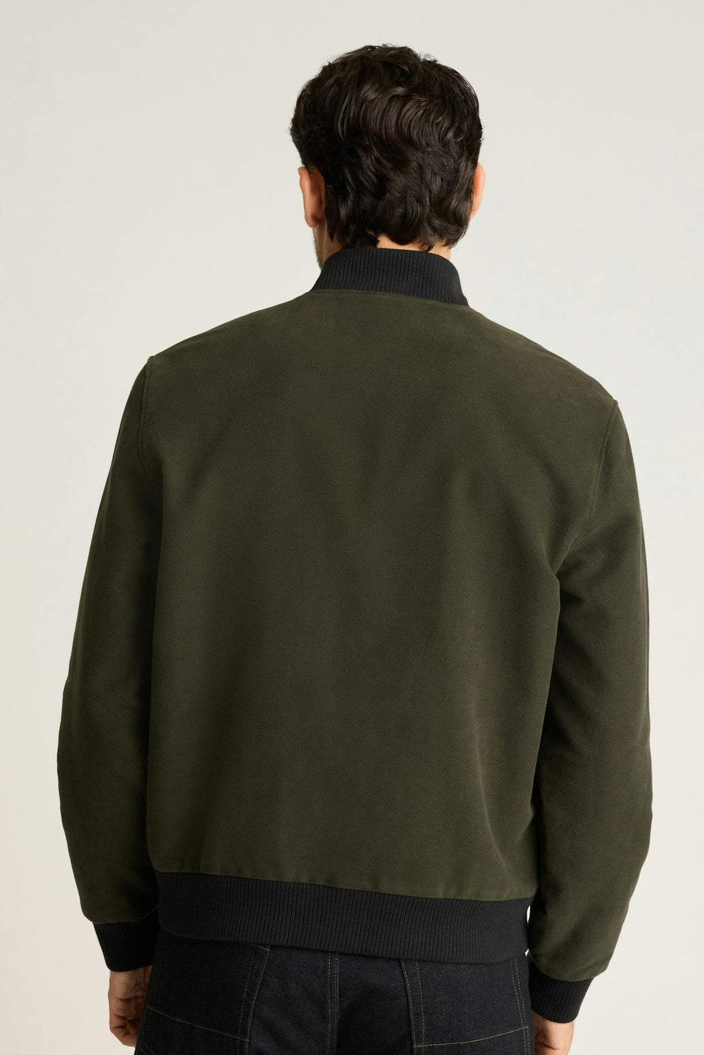 The Italian Moleskin Bomber