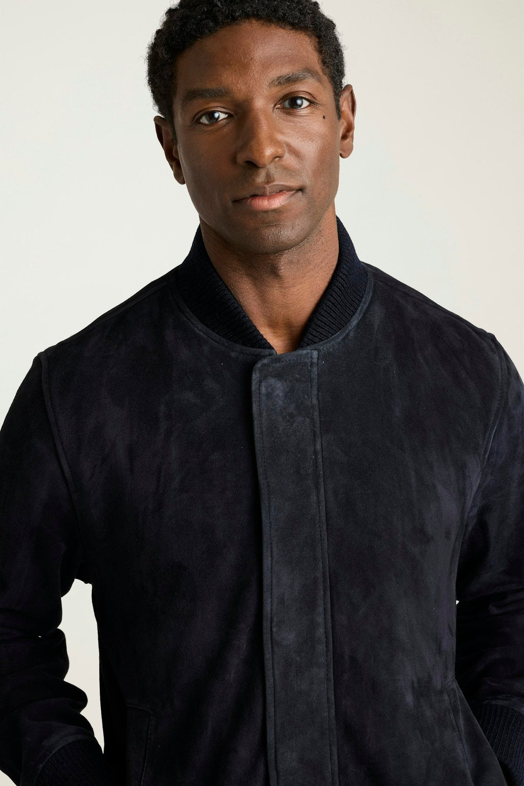The Suede Bomber Jacket