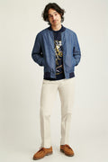 Chambray Bomber