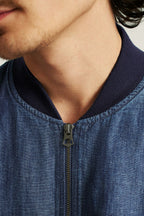Chambray Bomber