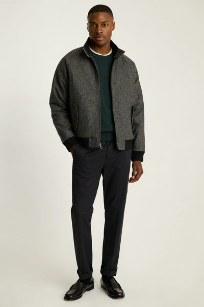 The Italian Wool Harrington Jacket